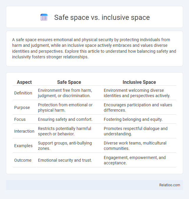 Safe space vs. inclusive space - What is The Difference?