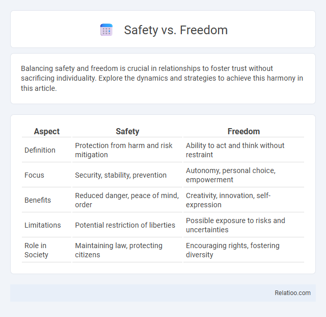 Safety vs. Freedom - What is The Difference?