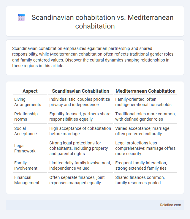 Scandinavian cohabitation vs. Mediterranean cohabitation - What is The Difference?