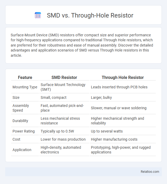 SMD vs. Through-Hole Resistor - What is The Difference?
