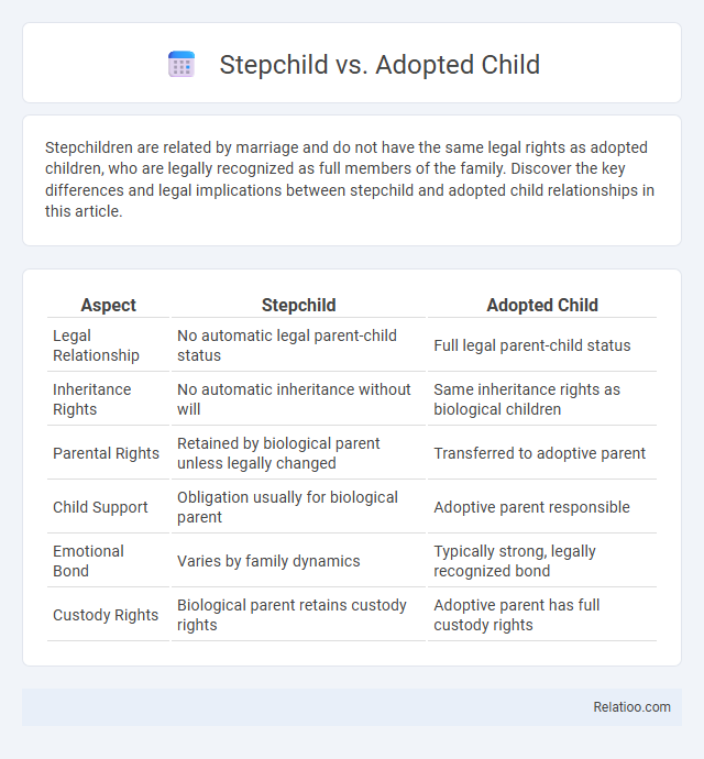 Stepchild vs. Adopted Child - What is The Difference?