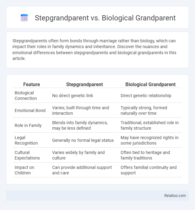 Stepgrandparent vs. Biological Grandparent - What is The Difference?