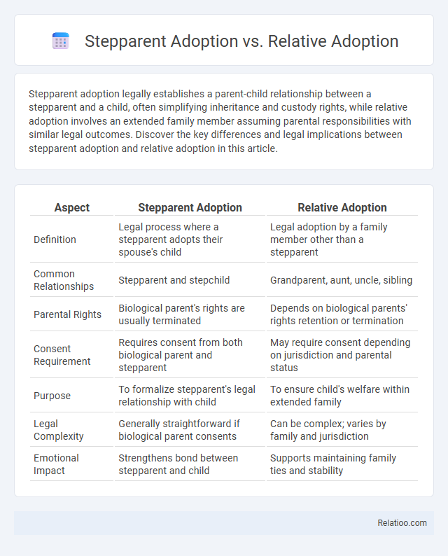 Stepparent Adoption vs. Relative Adoption - What is The Difference?