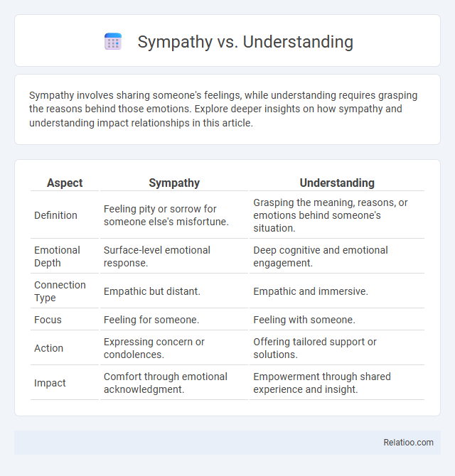 Sympathy vs. Understanding - What is The Difference?