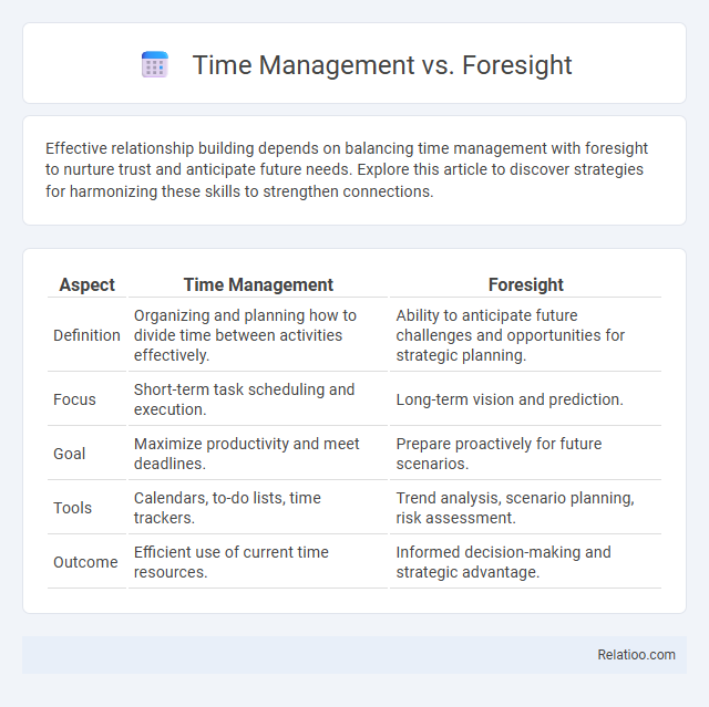 Time Management vs. Foresight - What is The Difference?