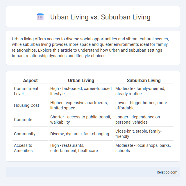 Urban Living vs. Suburban Living - What is The Difference?