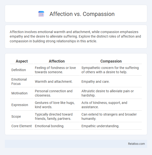 Affection vs. Compassion - What is The Difference?