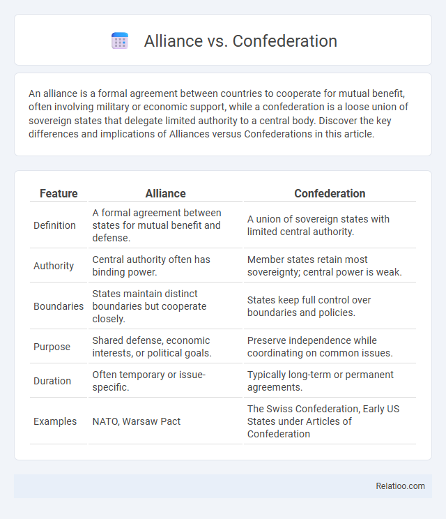 Alliance vs. Confederation - What is The Difference?