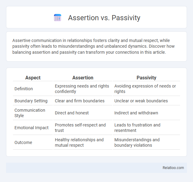 Assertion vs. Passivity - What is The Difference?