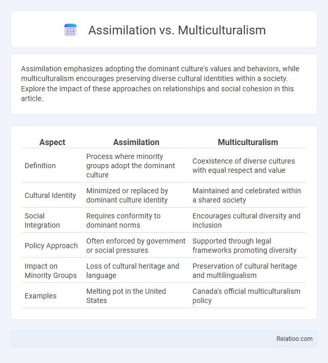 Assimilation vs. Multiculturalism - What is The Difference?