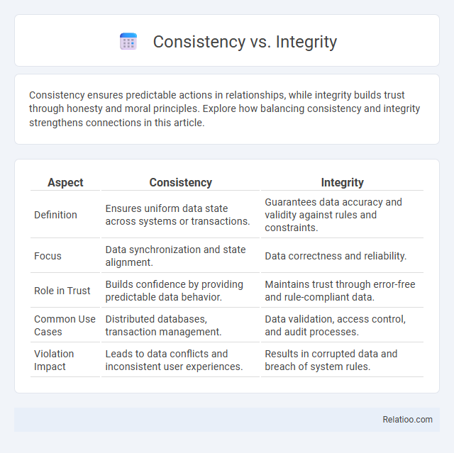 Consistency vs. Integrity - What is The Difference?