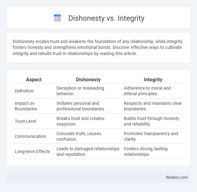Dishonesty vs. Integrity - What is The Difference?