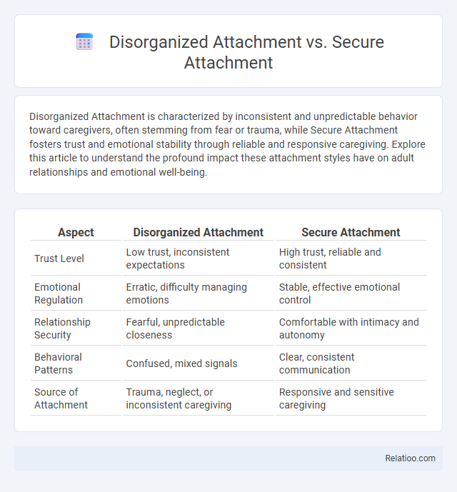 Disorganized Attachment vs. Secure Attachment - What is The Difference?