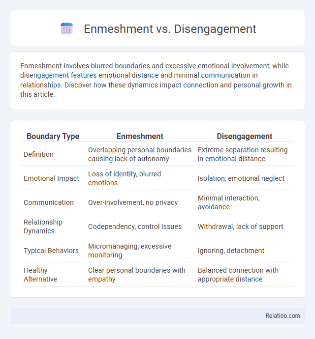 Enmeshment vs. Disengagement - What is The Difference?