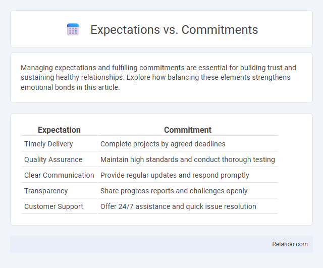 Expectations vs. Commitments - What is The Difference?