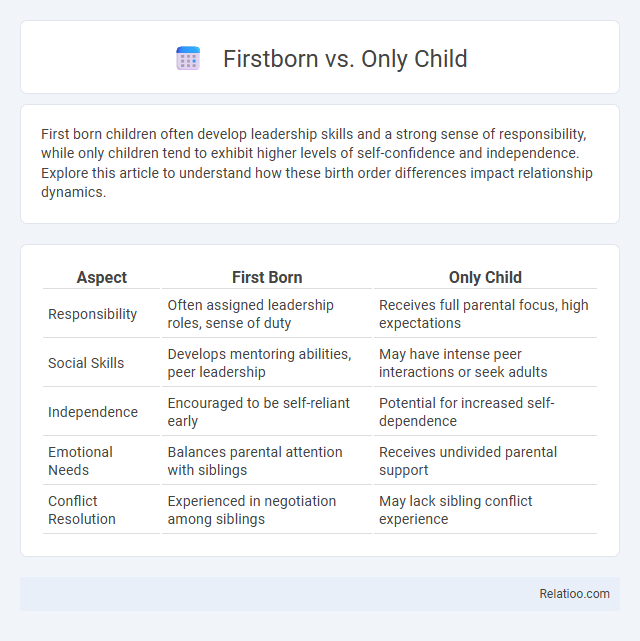 Firstborn vs. Only Child - What is The Difference?