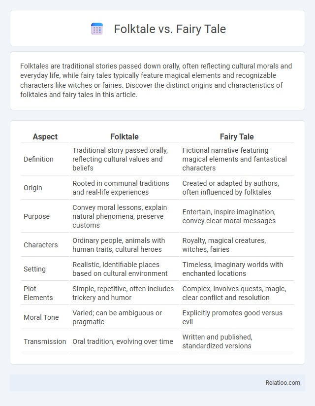 Folktale vs. Fairy Tale - What is The Difference?