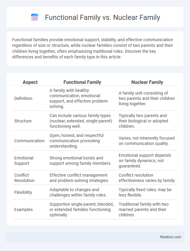 Functional Family vs. Nuclear Family - What is The Difference?