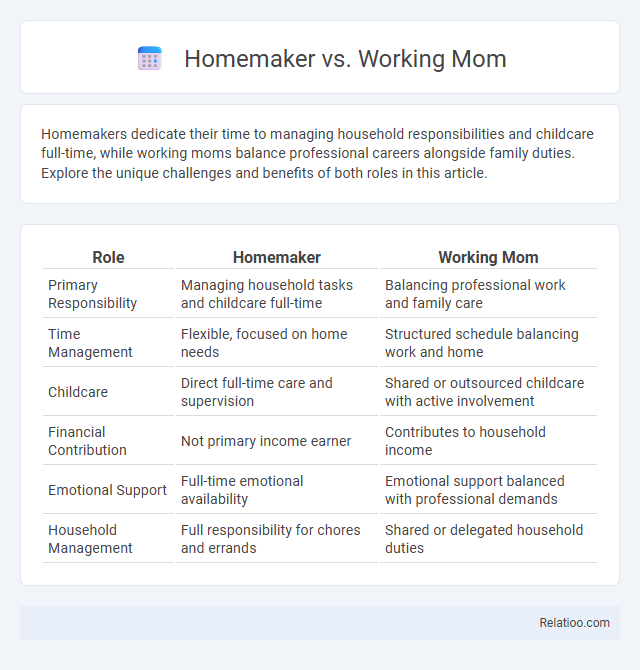 Homemaker vs. Working Mom - What is The Difference?