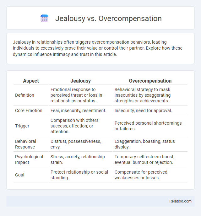 Jealousy vs. Overcompensation - What is The Difference?