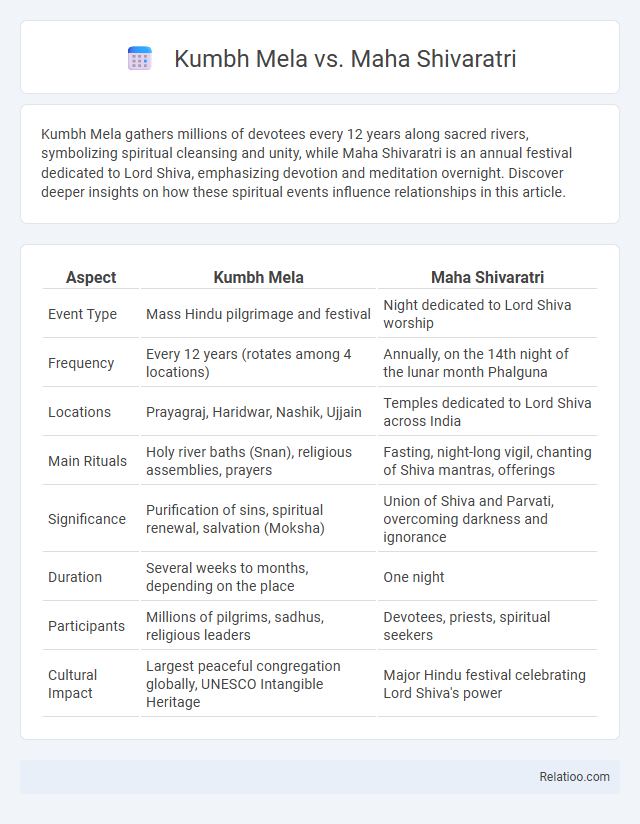 Kumbh Mela vs. Maha Shivaratri - What is The Difference?