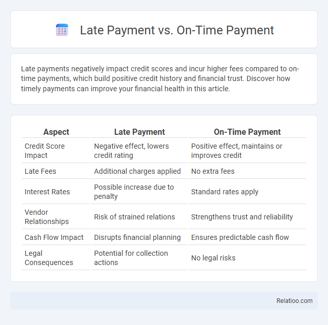 Late Payment vs. On-Time Payment - What is The Difference?