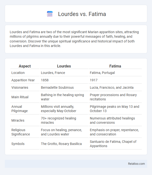 Lourdes vs. Fatima - What is The Difference?