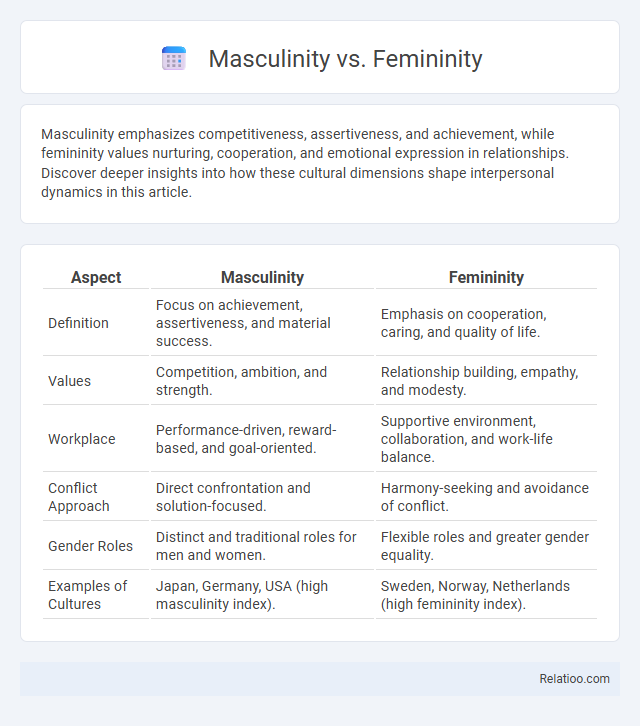 Masculinity vs. Femininity - What is The Difference?