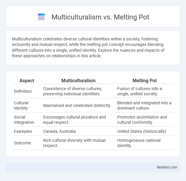 Multiculturalism vs. Melting Pot - What is The Difference?