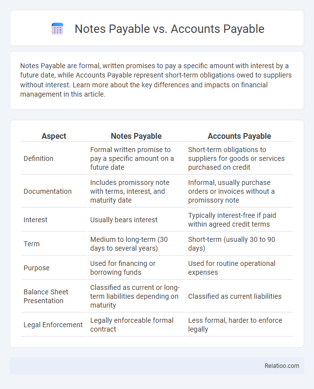 Notes Payable vs. Accounts Payable - What is The Difference?