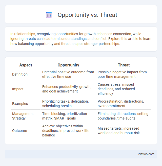 Opportunity vs. Threat - What is The Difference?