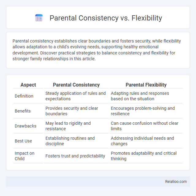 Parental Consistency vs. Flexibility - What is The Difference?