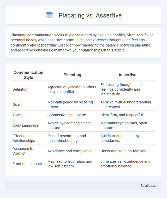 Placating vs. Assertive - What is The Difference?