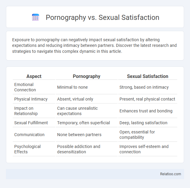 Pornography vs. Sexual Satisfaction - What is The Difference?