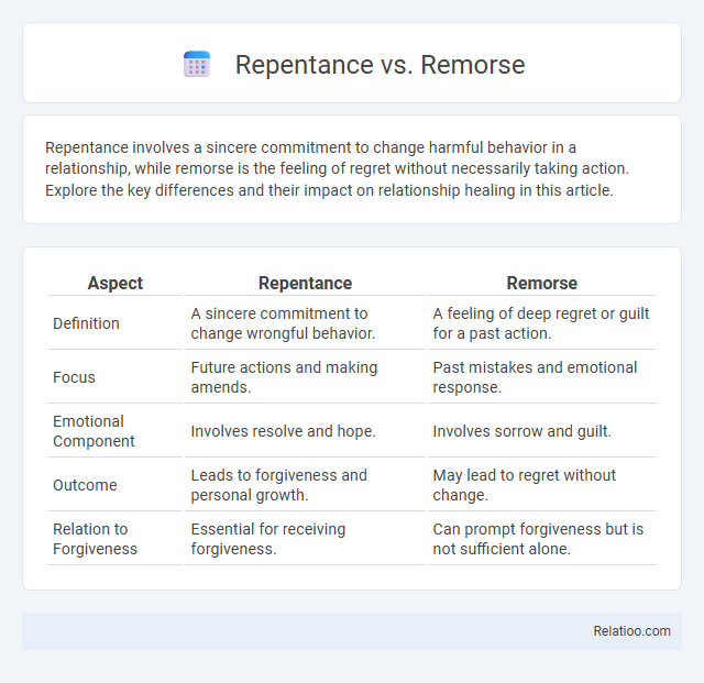 Repentance vs. Remorse - What is The Difference?