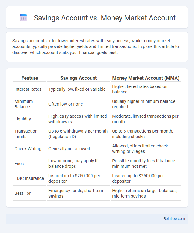 Savings Account vs. Money Market Account - What is The Difference?