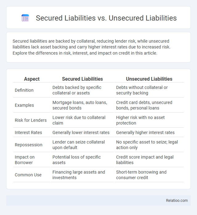 Secured Liabilities vs. Unsecured Liabilities - What is The Difference?
