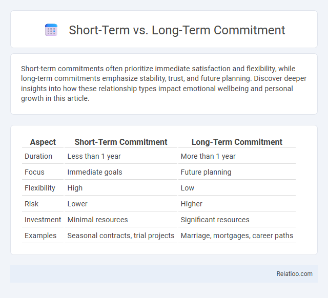 Short-Term vs. Long-Term Commitment - What is The Difference?
