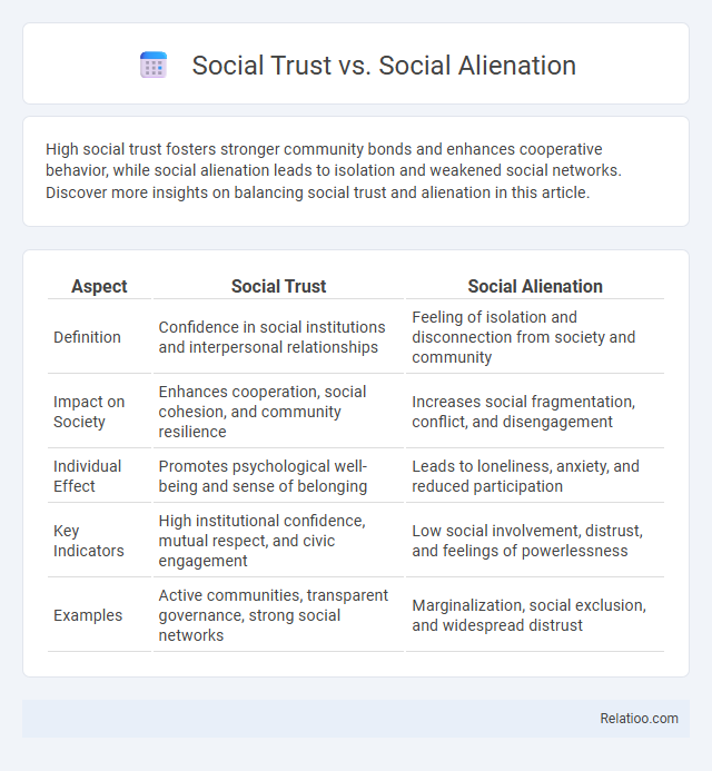 Social Trust vs. Social Alienation - What is The Difference?