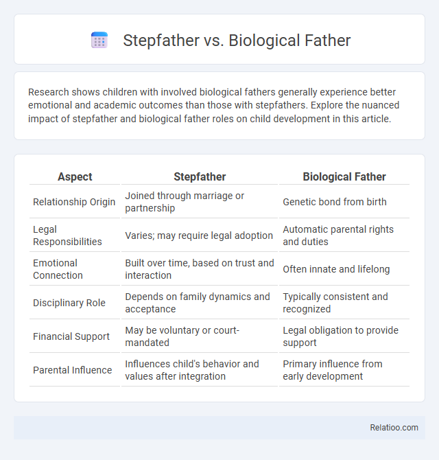 Stepfather vs. Biological Father - What is The Difference?