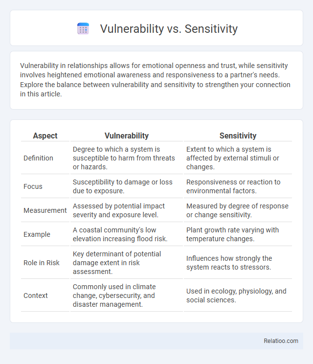 Vulnerability vs. Sensitivity - What is The Difference?
