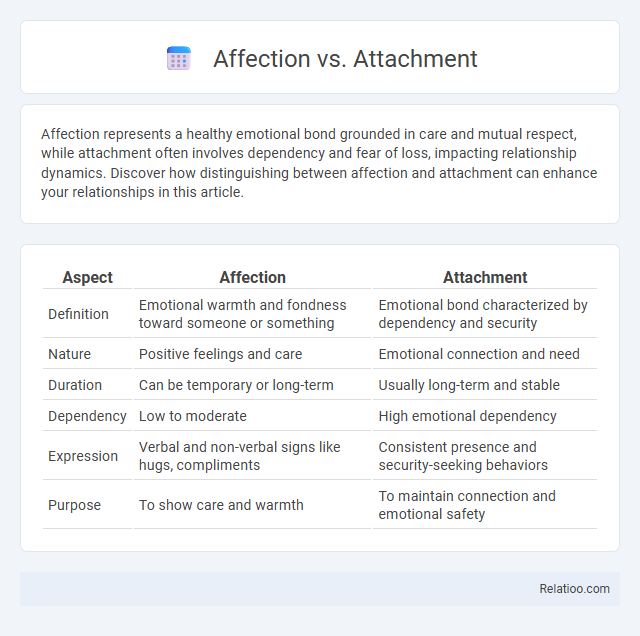 Affection vs. Attachment - What is The Difference?
