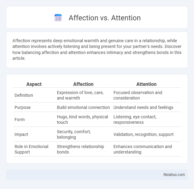 Affection vs. Attention - What is The Difference?