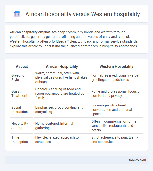 African hospitality versus Western hospitality - What is The Difference?