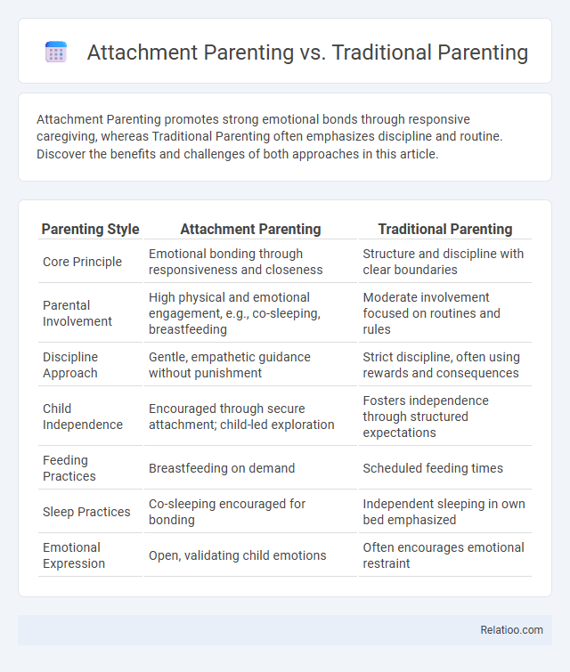 Attachment Parenting vs. Traditional Parenting - What is The Difference?