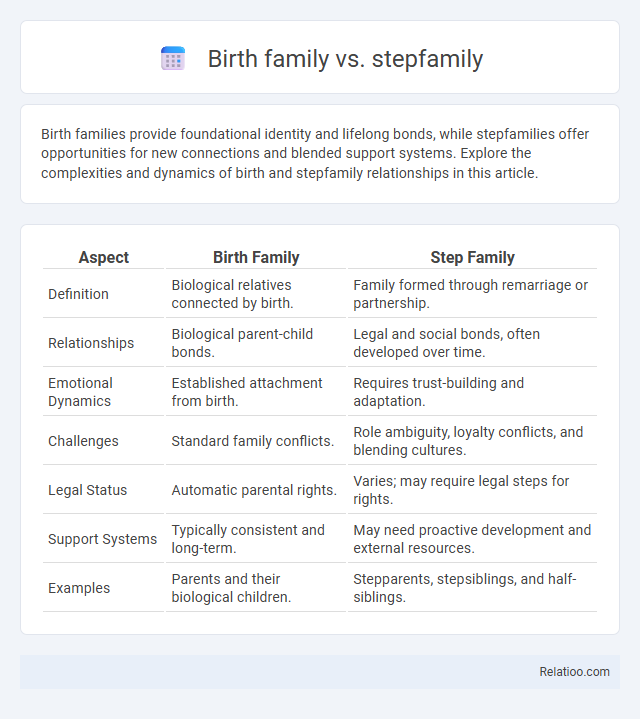 Birth family vs. stepfamily - What is The Difference?