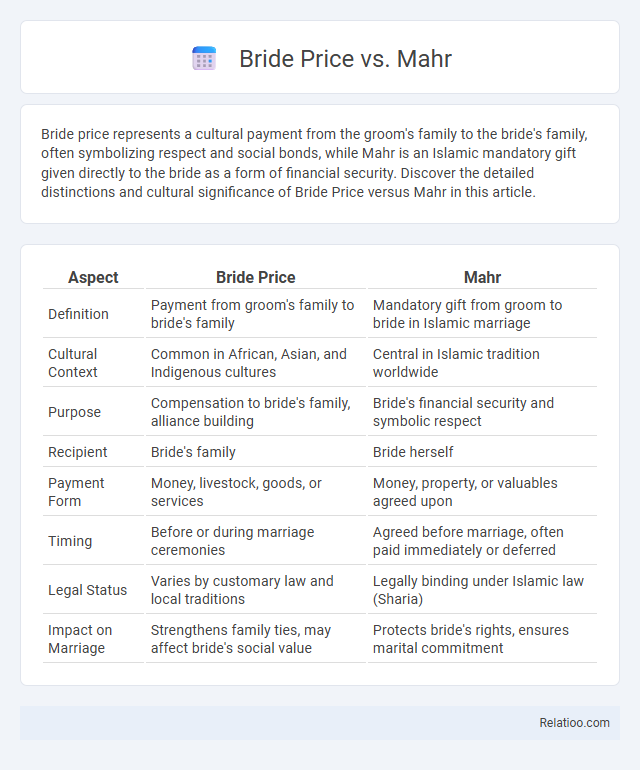 Bride Price vs. Mahr - What is The Difference?