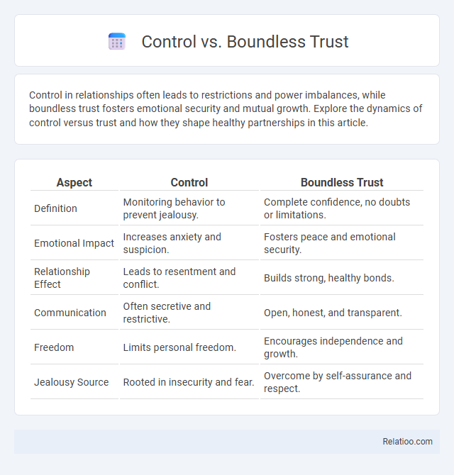 Control vs. Boundless Trust - What is The Difference?