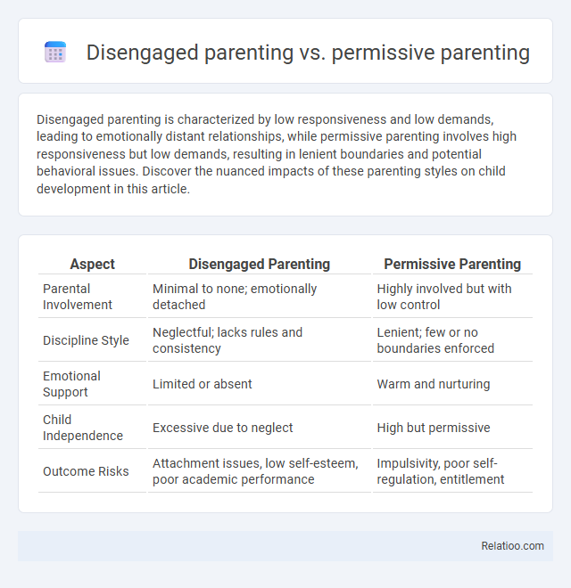 Disengaged parenting vs. permissive parenting - What is The Difference?