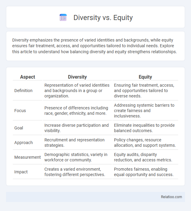 Diversity vs. Equity - What is The Difference?
